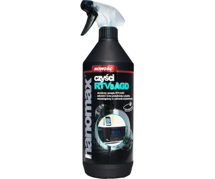 Akcesoria do sprzątania NANOMAX Środek do czyszczenia plastiku RTV I AGD 500ml